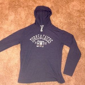 Men’s Turks & Caicos long sleeve hoodie